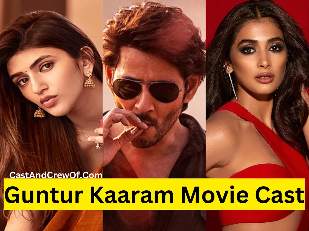 Guntur Kaaram Movie Cast poster